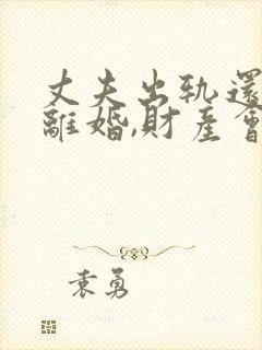 丈夫出轨还起诉离婚,财产会怎么分配