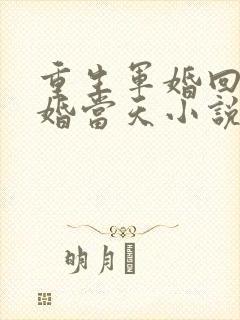 重生军婚回到新婚当天小说