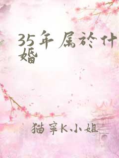 35年属于什么婚