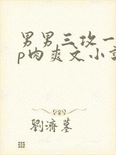 男男三攻一受4p肉爽文小说