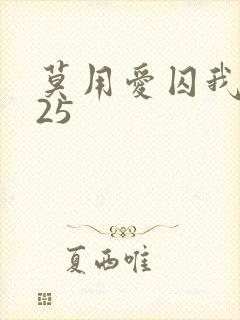 莫用爱囚我完结25