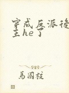 穿成反派后和男主he了