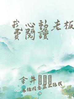 我心动老板娘免费阅读