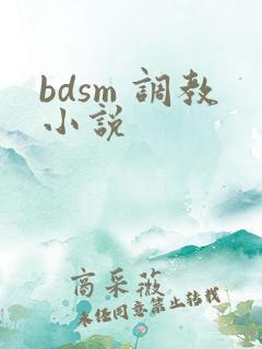 bdsm 调教小说