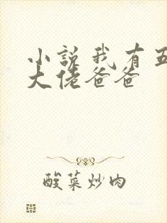 小说 我有五个大佬爸爸