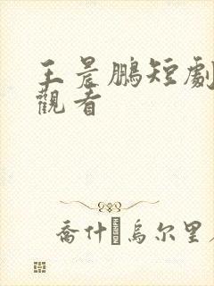 王晨鹏短剧免费观看