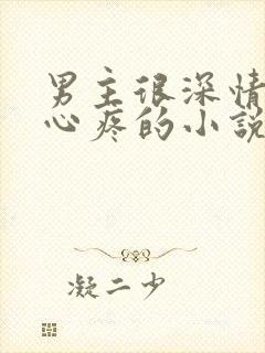 男主很深情令人心疼的小说