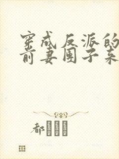 穿成反派的炮灰前妻团子来袭