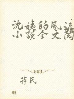 沈姨的风流人生小说全文阅读