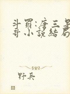 斗罗:唐三是我哥小说结局