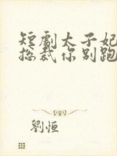 短剧太子妃驾到总裁你别跑79集