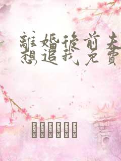 离婚后前夫总是想追我免费阅读