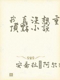 我真没想重生啊顶点小说