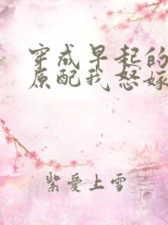 穿成早起的炮灰原配我怒嫁反派