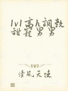 1v1高h调教甜宠男男