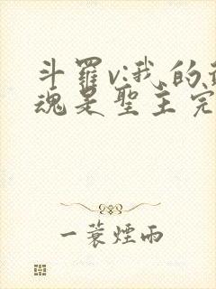 斗罗v:我的武魂是圣主完整版阅读