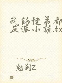我的徒弟都是大反派小说.txt