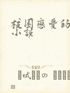 校园恋爱的言情小说