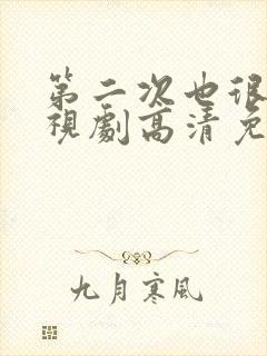 第二次也很美电视剧高清免费观看