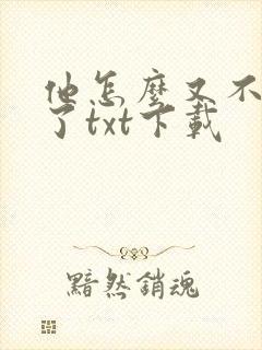他怎么又不是人了txt下载