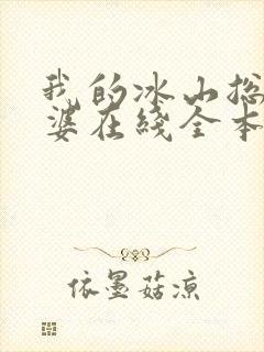 我的冰山总裁老婆在线全本阅读