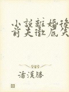 小说离婚后豪门前夫彻底失了控