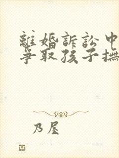 离婚诉讼中怎么争取孩子抚养权