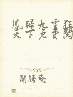 凤归九霄狂妃逆天下免费阅读全文