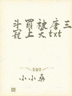斗罗被唐三哥哥宠上天txt