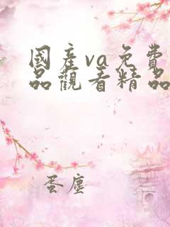 国产va免费精品观看精品高清