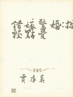 错嫁惊婚:总裁轻点爱