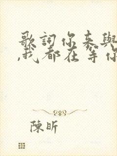 歌词你来与不来,我都在等你歌词是什么