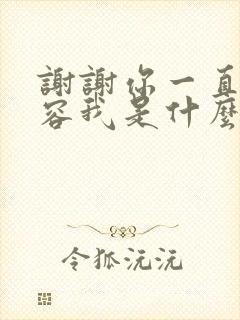 谢谢你一直的包容我是什么歌