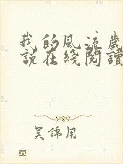 我的风流岁月小说在线阅读