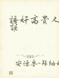 诱奸高贵人妻小说