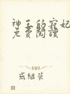 神王的宠妃在线免费阅读