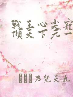 战王心尖宠医妃倾天下元一一