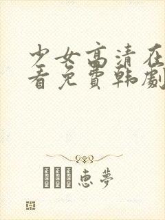 少女高清在线观看免费韩剧