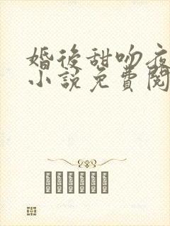 婚后甜吻夜子莘小说免费阅读