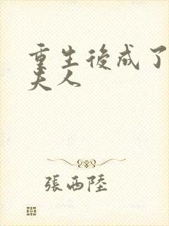 重生后成了首辅夫人