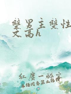 双男主双性生子文高h