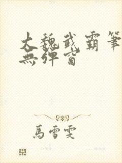 大魏武霸笔趣阁无弹窗