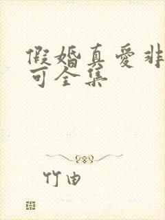 假婚真爱非她不可全集