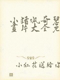 小猪佩奇儿童动画片大全免费