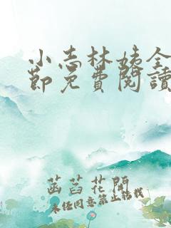 小志林姨全部章节免费阅读