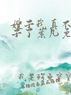 嫂子我真不是傻子了叶凡免费全本大结局