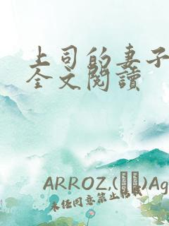 上司的妻子小说全文阅读