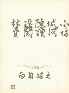 林瑶陈城小说免费阅读网站