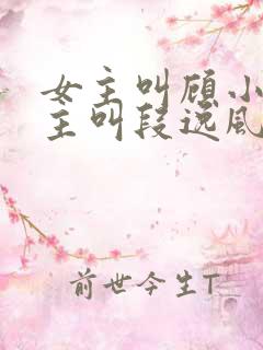 女主叫顾小曼男主叫段逸风的小说