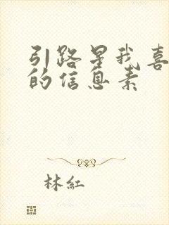引路星我喜欢你的信息素